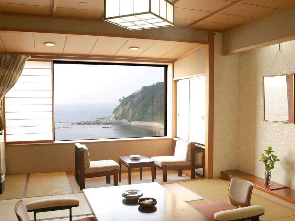Wajima Onsen Yashio Otel Oda fotoğraf